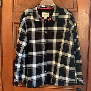 Orvis Fleece lined flannel size XXL